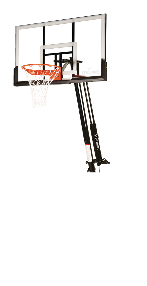 Spalding Rapidlock Portable Adjustable Basketball Backboard, Hoop & Net System, 54in Canadian