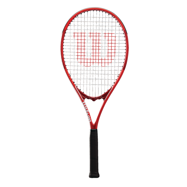 Raquette de tennis très longue Wilson Pro Staff Precision XL, adultes, tête moyenne, rouge