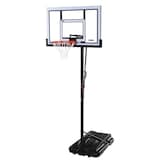 Lifetime Portable Adjustable Basketball Backboard, Hoop & Net System, 52-in Front_Three_Fourths_Angled_Left