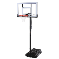 Lifetime Portable Adjustable Basketball Backboard, Hoop & Net System, 52-in Composite_or_Mixed