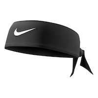 Nike Dri-Fit 3.0 Head Tie Sweat-Wicking Adjustable Sport Headband, Black