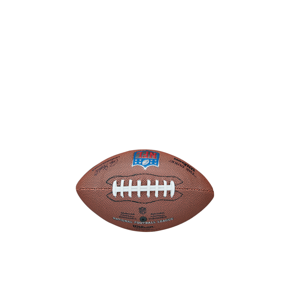 Wilson The Duke NFL MicroMini Replica Leather Football, Brown