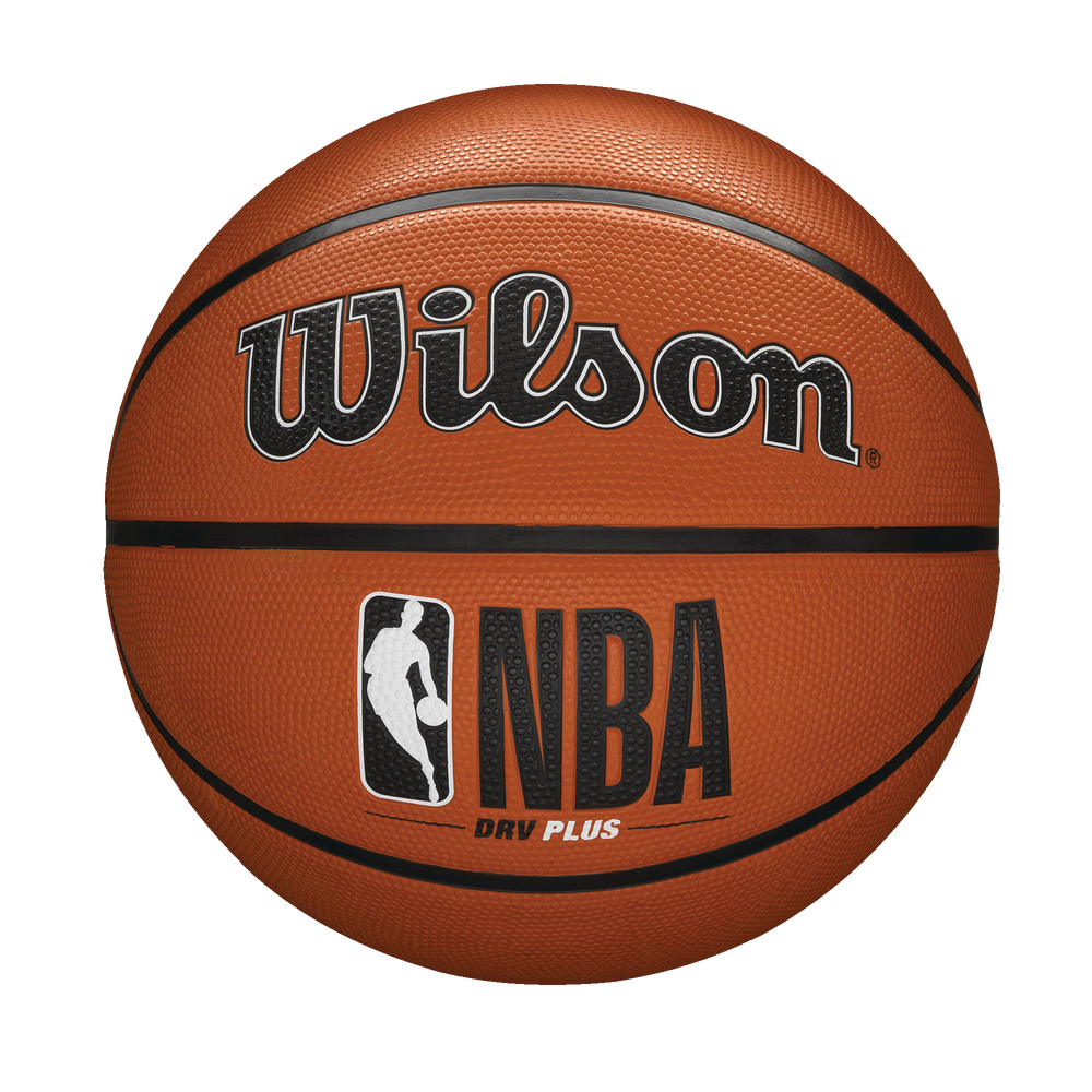 Wilson NBA DRV Plus Outdoor Rubber Basketball, Official Size 7 (29.5in