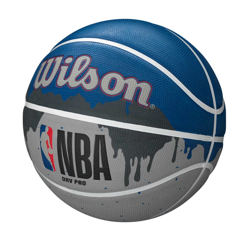 Wilson NBA DRV Pro Drip Outdoor Rubber Basketball, Official Size 7 (29.