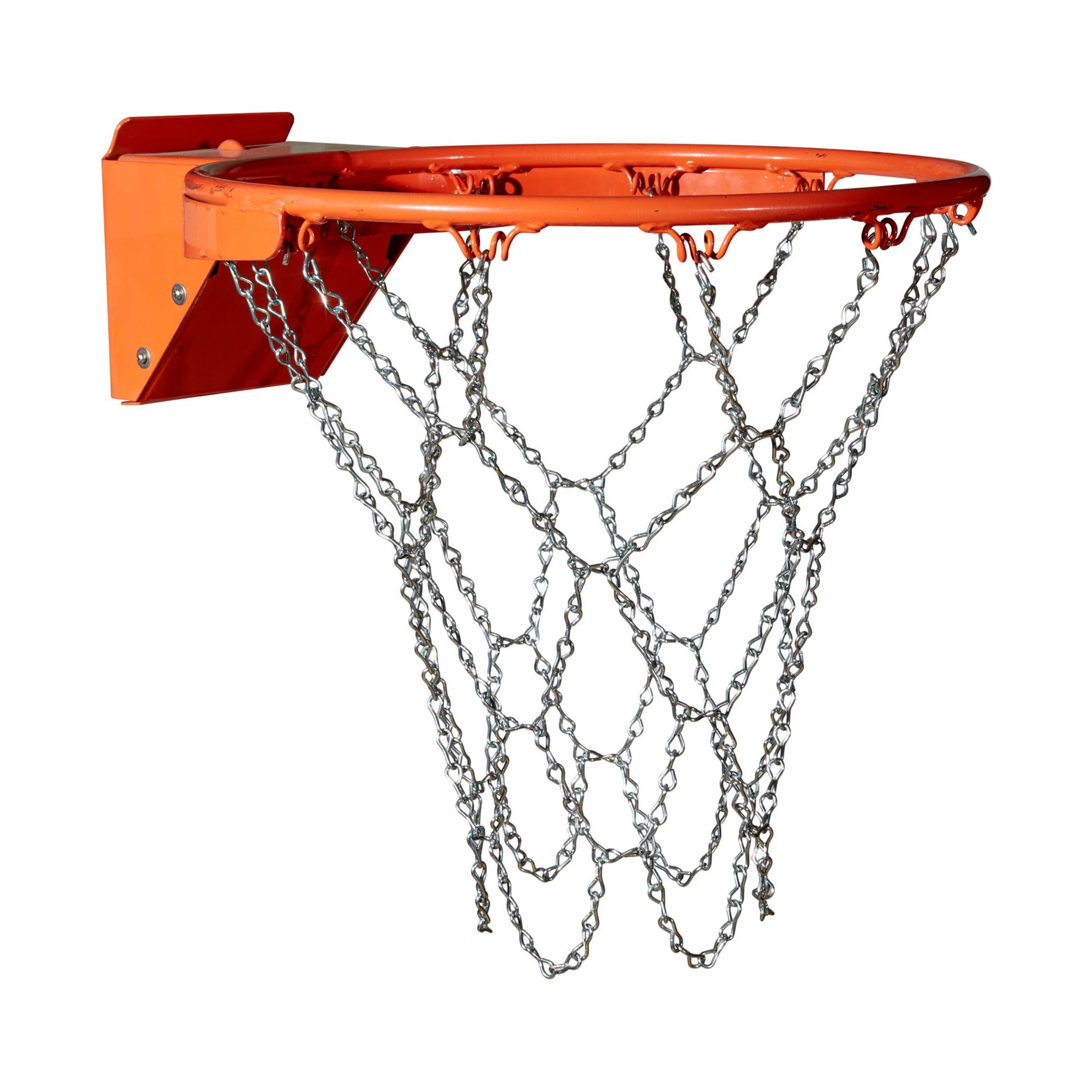 Wilson NBA Forge Chain Rust-Proof All-Weather Basketball Net, Standard Size Front_Three_Fourths_Angled_Right