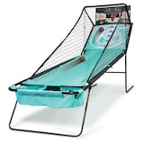 Skee-Ball Folding Ball Toss Bullseye Arcade Game with Electronic Scoreboard & 6 Balls, 94-in Front_Three_Fourths_Angled_Left