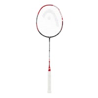 Raquette de badminton en carbone graphite HEAD Sector, rouge/noir, 26-1/2 po Front_Flat