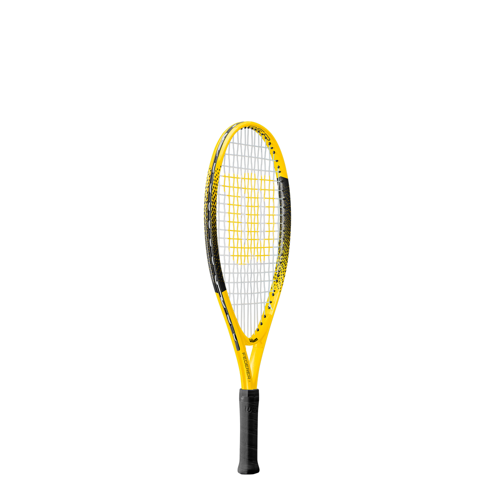 Wilson Federer Kids' Aluminum Junior Tennis Racquet/Racket, Black/Yellow, 21in Canadian Tire