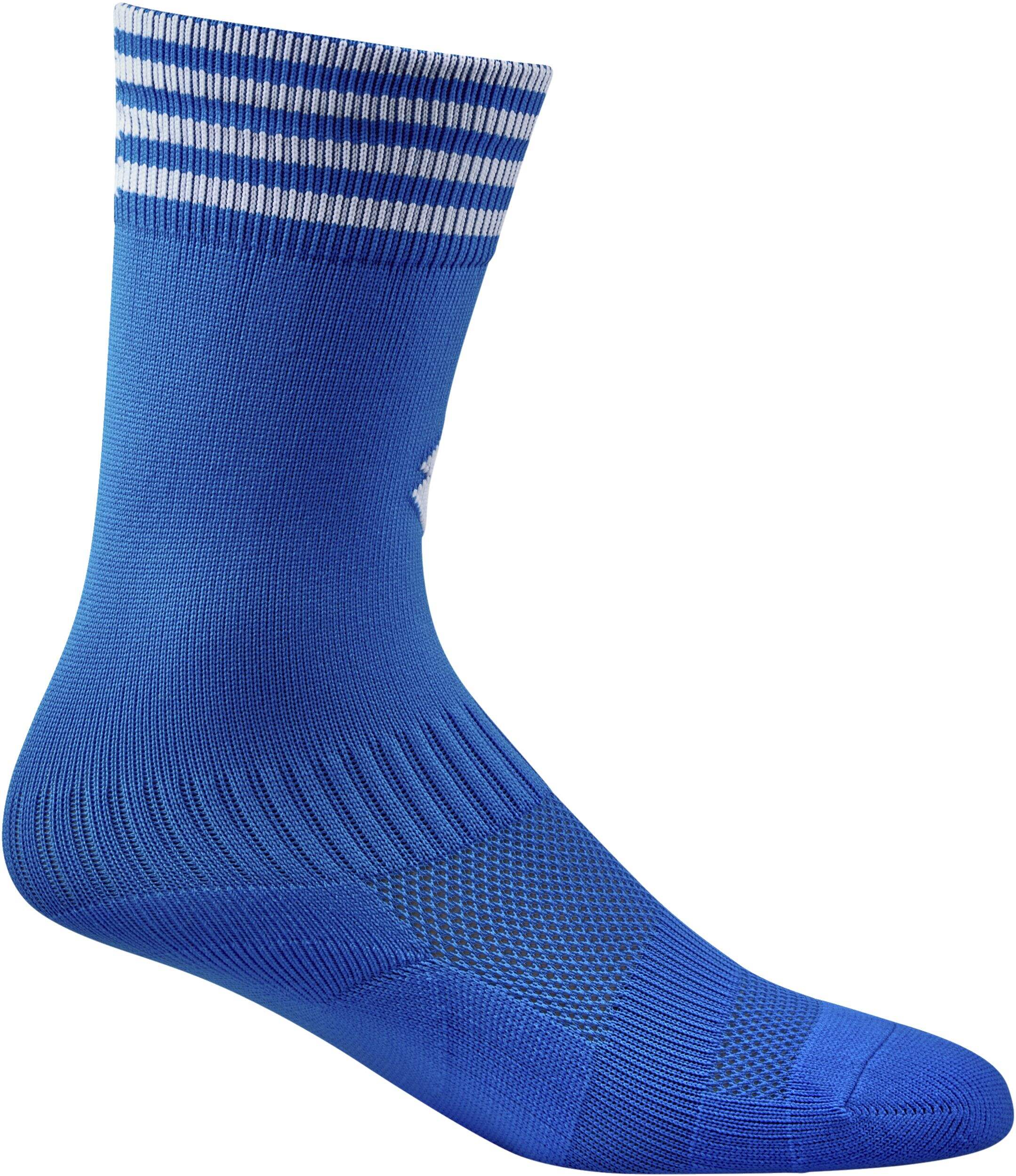 Lotto Peewee Kids' Striped Soccer Socks for Toddlers 1-5 Years, Blue Side_Right