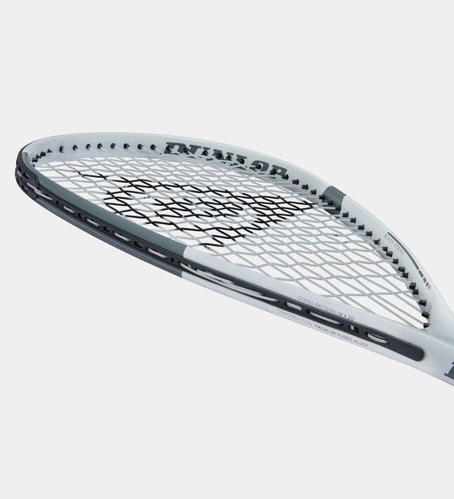 Dunlop Blaze Pro 5.0 Alloy Squash Racquet/Racket w/ Soft Grip, White