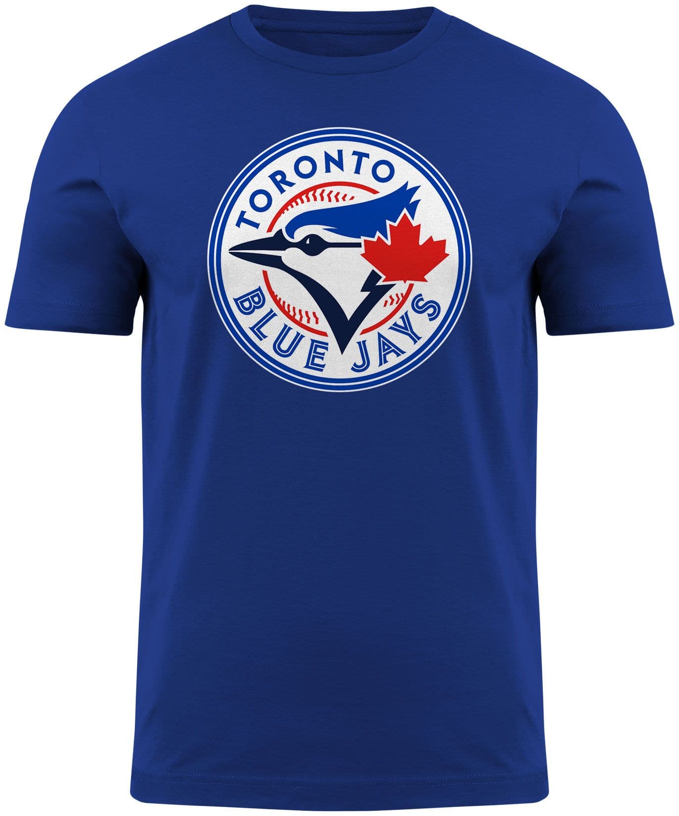 MLB Toronto Blue Jays Men's/Women's Unisex Short Sleeve Cotton T-Shirt w/  Logo, Royal Blue, Assorted Sizes