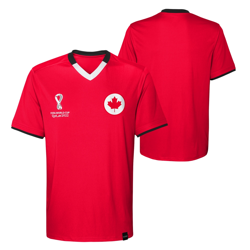 Chandail de soccer de la Coupe du monde d’Équipe Canada Canadian Tire