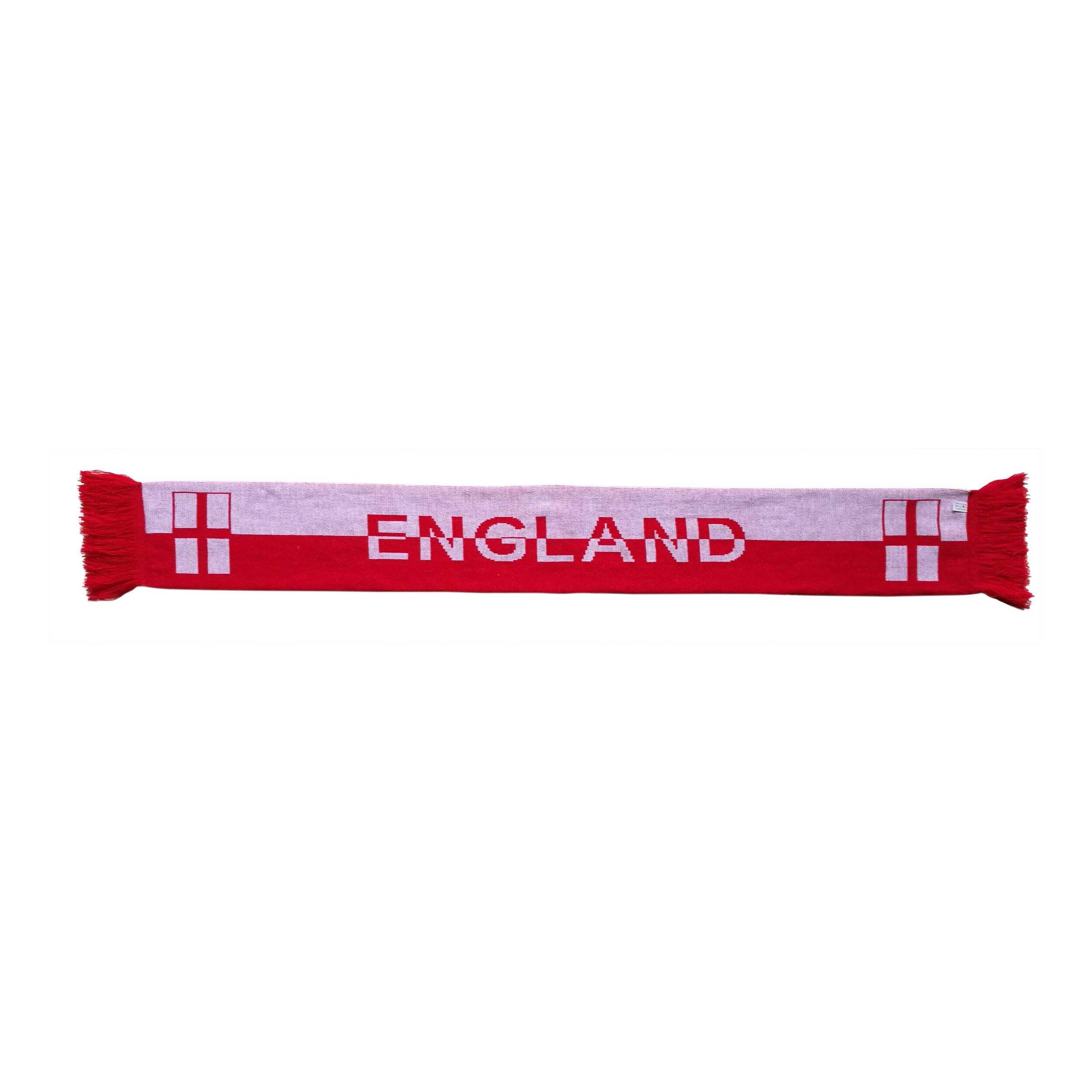 Écharpe de soccer de l’Angleterre Front_Flat