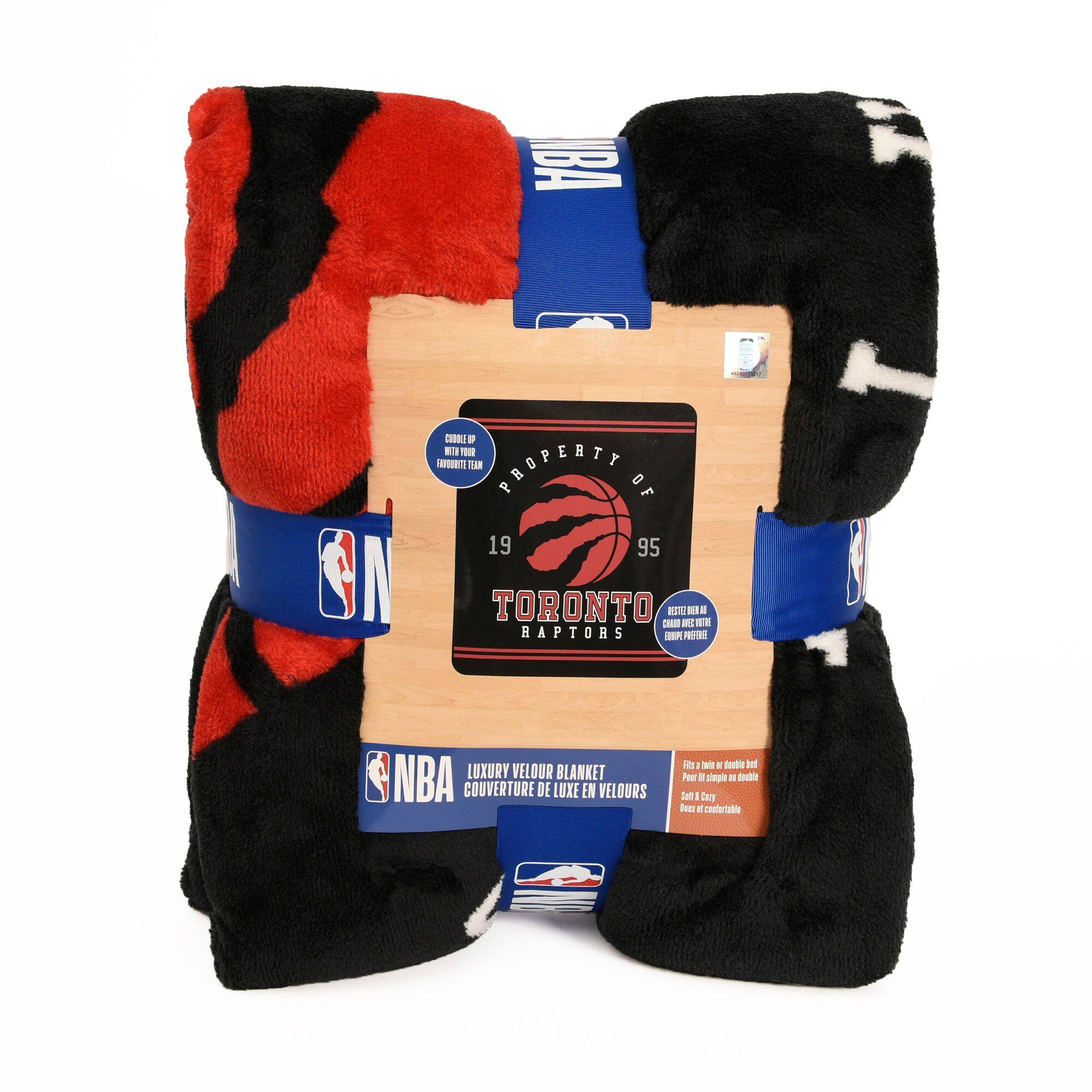 Toronto Raptors Ultra Plush Throw Blanket, 60-in x 70-in