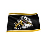 Drapeau des Tiger Cats de Hamilton, 3 x 5 pi Front_Flat