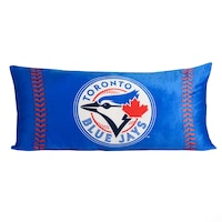 MLB Toronto Blue Jays Body Pillow, 18 x 36-in, Polyester, Blue