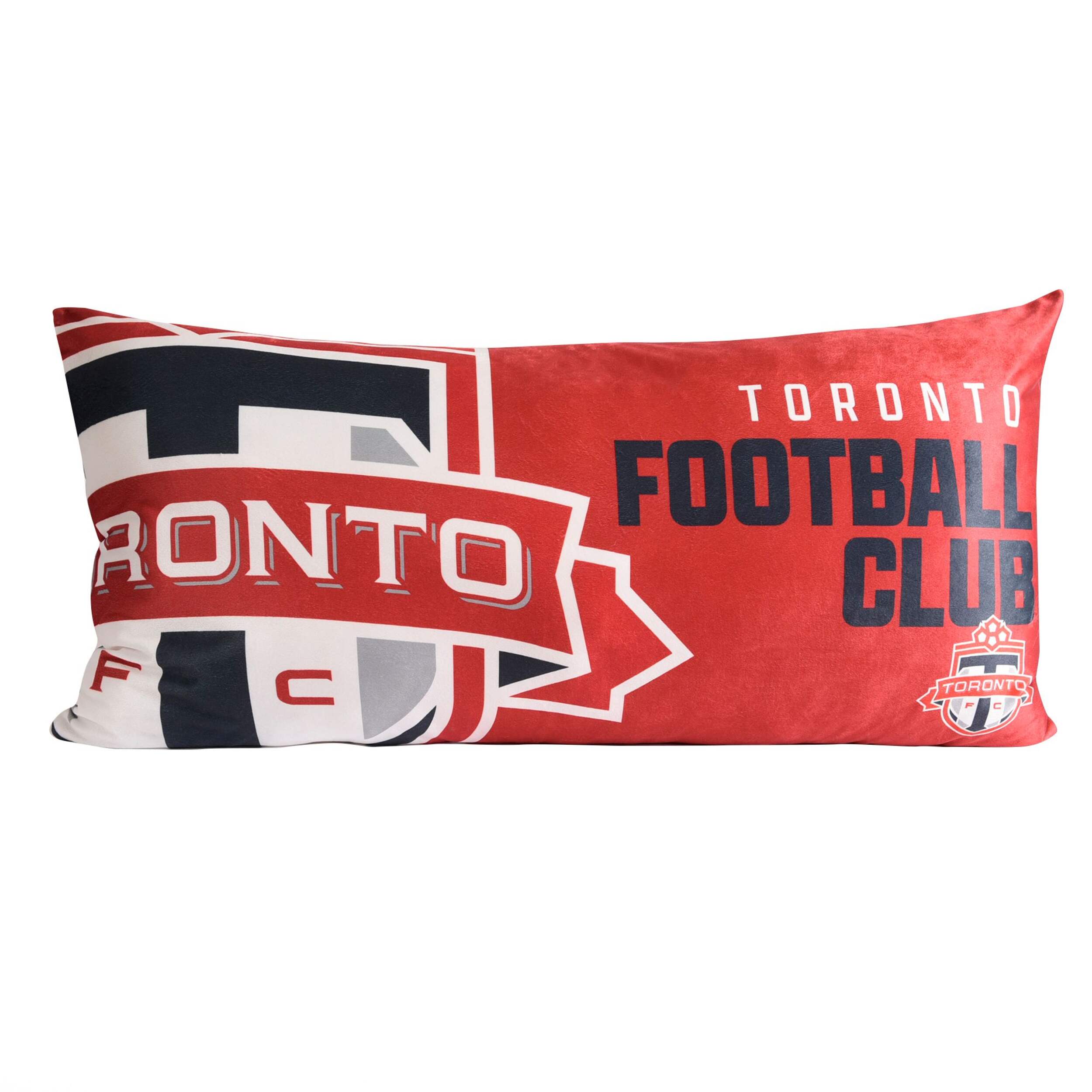 MLS Toronto Football Club, TFC, Body Pillow, 18 x 36-in Front_Flat