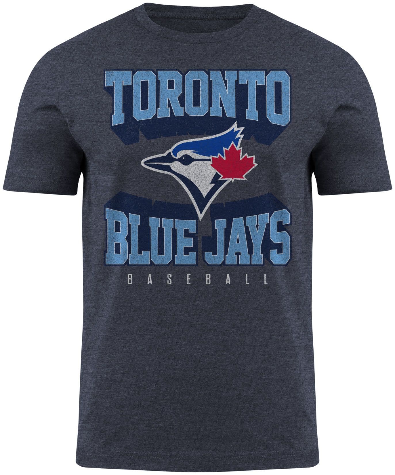 Toronto Blue Jays MLB Short Sleeve Crew Neck T-Shirt, Navy, Assorted ...