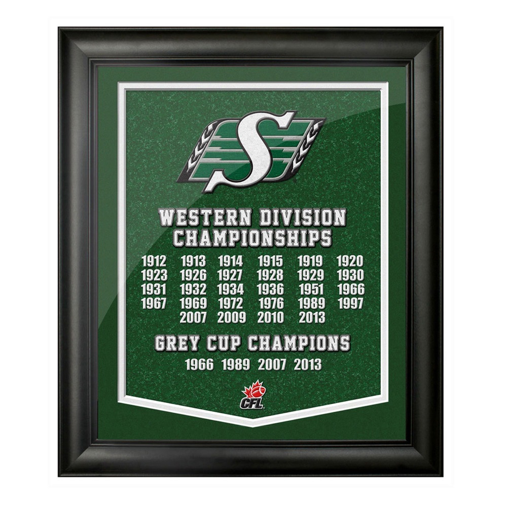 Saskatchewan Roughriders Dynasty Banner Canadian Tire