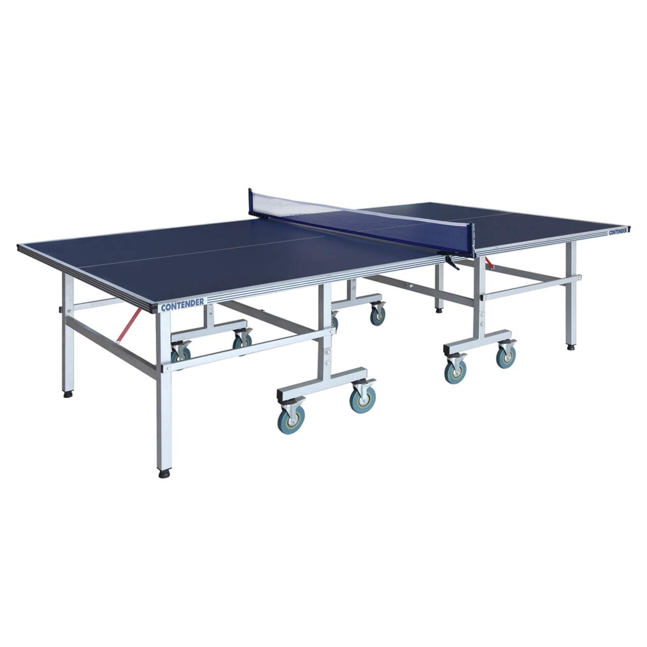 Hathaway Contender Outdoor Foldable Table Tennis Ping Pong Table Set w Net Balls Rackets Paddles