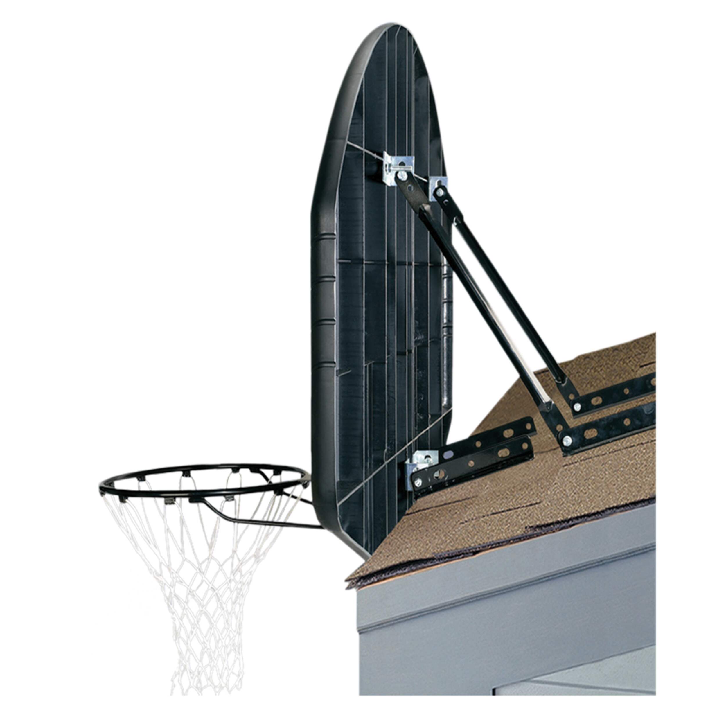 Spalding Acrylic Basketball Backboard, Hoop & Net w/ Mounting Bracket, 52in Canadian Tire