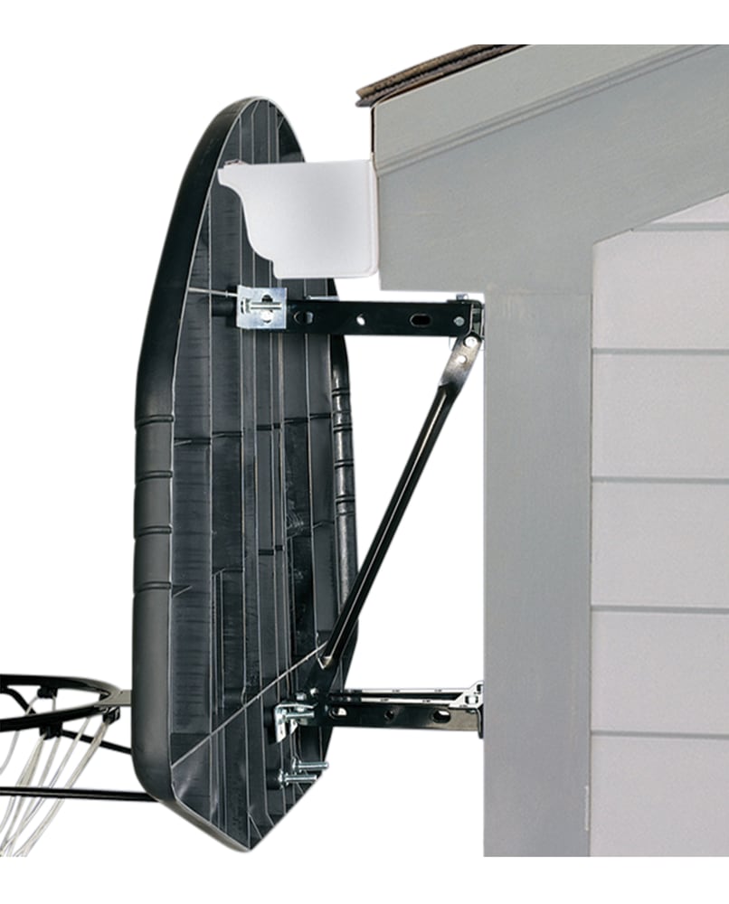 Spalding Acrylic Basketball Backboard, Hoop & Net w/ Mounting Bracket