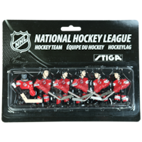 Stiga New Jersey Devils Replacement Players Team Pack For NHL Table Hockey Game, 6-pk Front_Flat