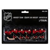Stiga Calgary Flames Replacement Players Team Pack For NHL Table Hockey Game, 6-pk Front_Flat