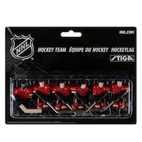 Stiga Calgary Flames Replacement Players Team Pack For NHL Table Hockey Game, 6-pk Front_Flat