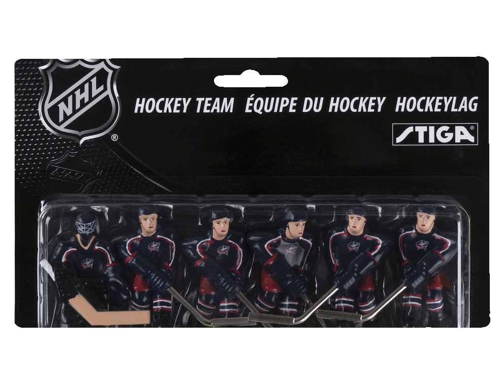Stiga Columbus Blue Jackets Replacement Players Team Pack For NHL Table