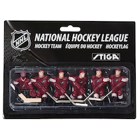 Stiga Arizona Coyotes Replacement Players Team Pack For NHL Table Hockey Game, 6-pk Front_Flat