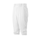 Mizuno Premier Short Pants, White Front_Three_Fourths_Angled_Left