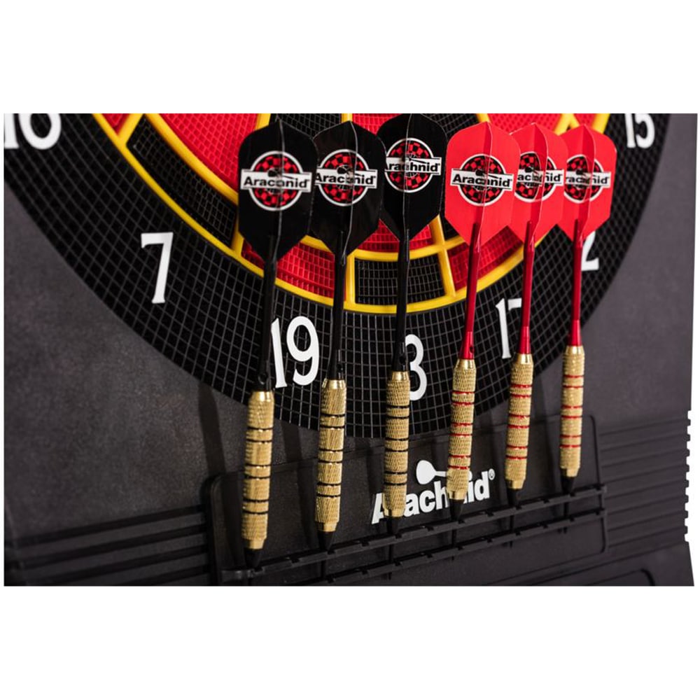 Arachnic Cricket Pro 750 Electronic 36Game Dartboard Set w/ Soft Tip