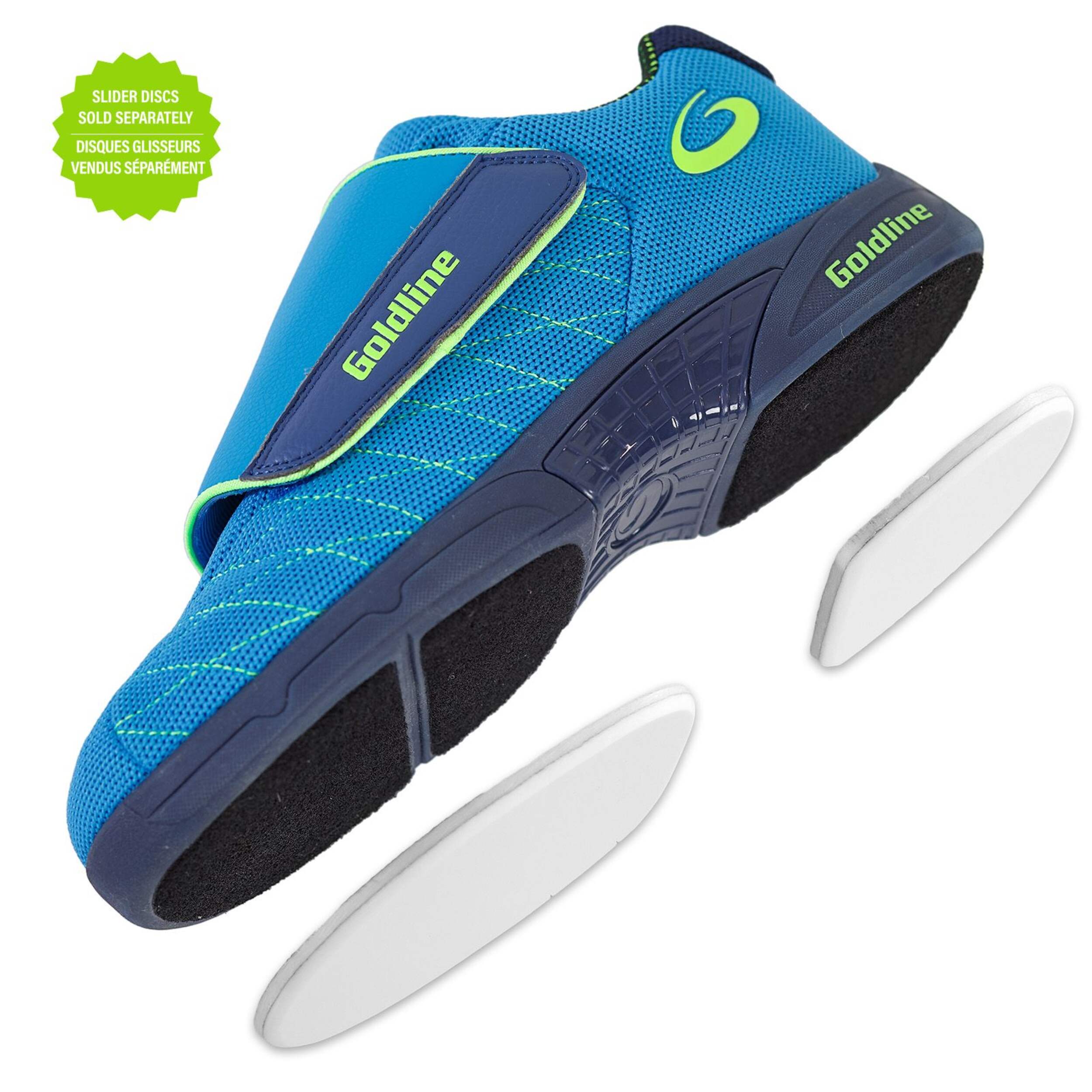 Goldline Momentum Dart Men's Curling Shoes, Blue Canadian Tire