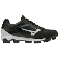 Mizuno Men's Wave Select Nine Low Moulded Baseball Cleat, Unisex, Black Side_Right