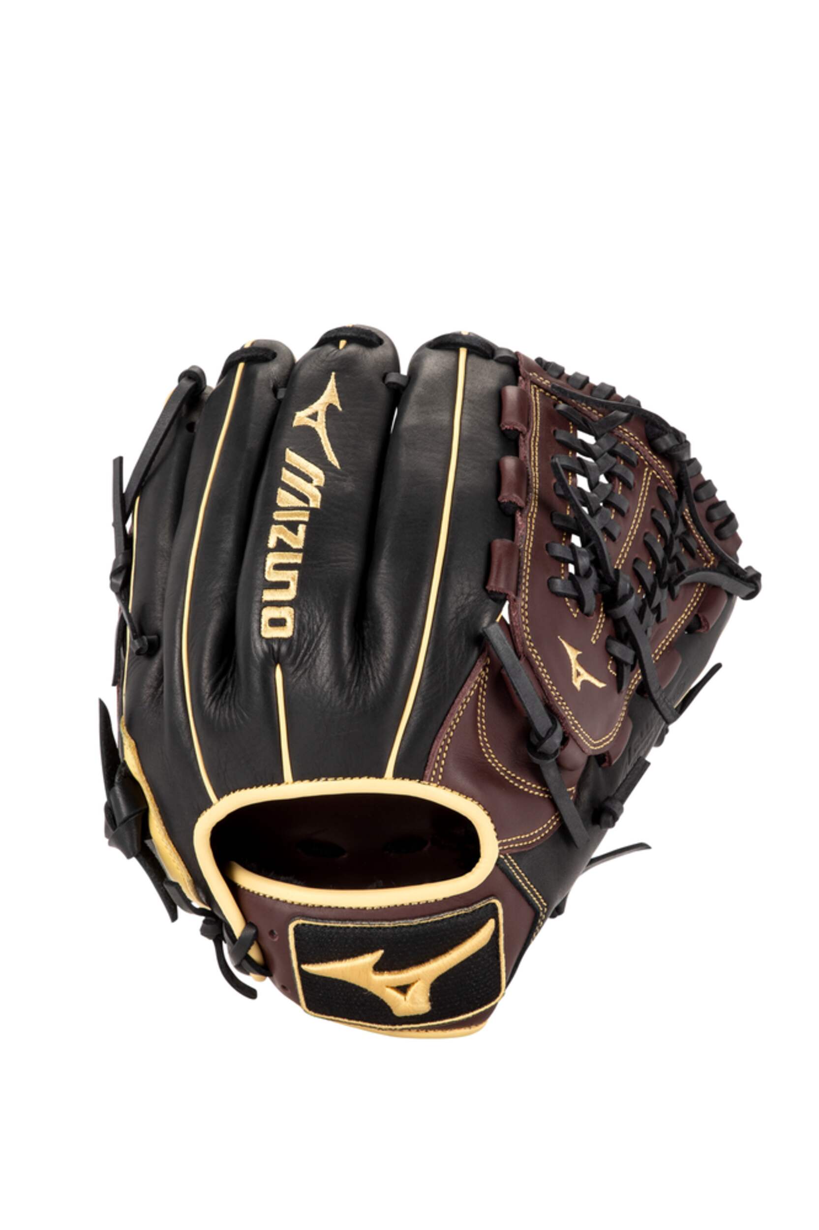 Mizuno MVP Prime Infield Baseball Glove, Regular, Right Hand, Black