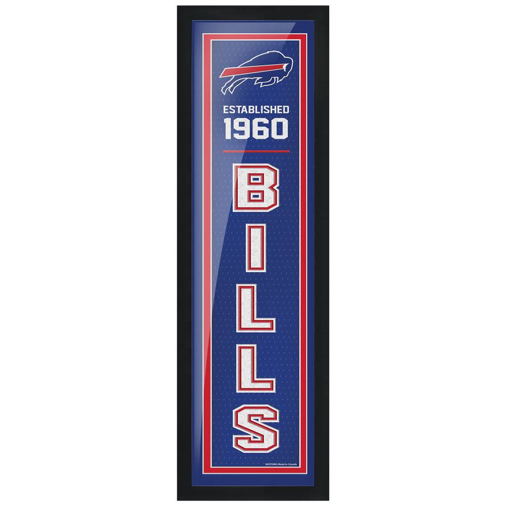 Party City NFL Buffalo Bills Helmet Plastic Yard Sign, 22in x 15in | Party