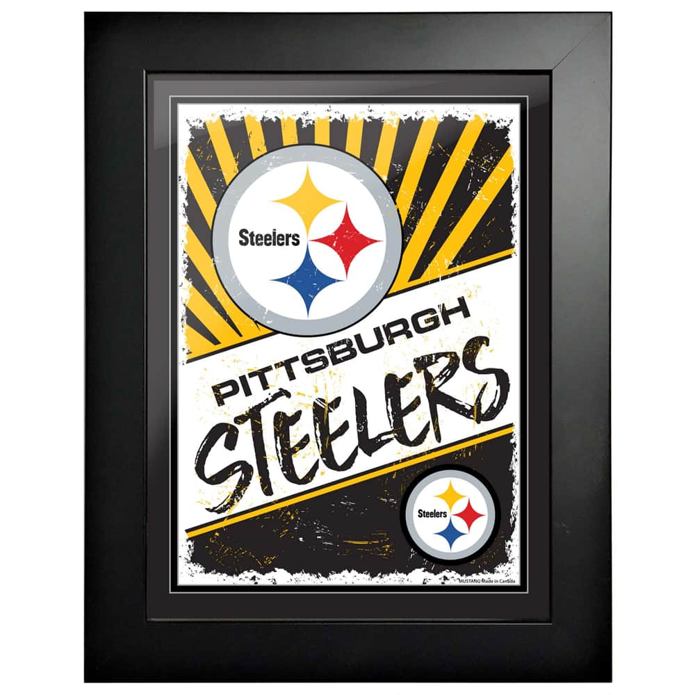 Pittsburgh Steelers Classic Print Framed Artwork, 12 x 16-in | Canadian ...