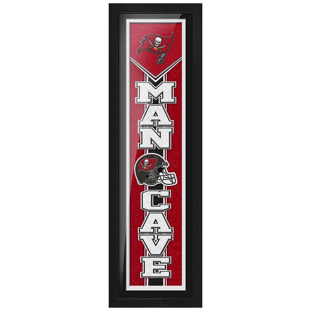 WinCraft Sports Tampa Bay Buccaneers NFL FAN CAVE SIGN 17-in X 11-in