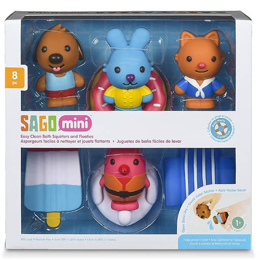 Sago Mini Easy Clean Bath Squirters & Floaties, 2pc Canadian Tire