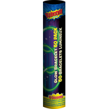 Kaboom Neon Glow Bracelets Value Pack, Assorted Colours, 50-pk Front_Flat