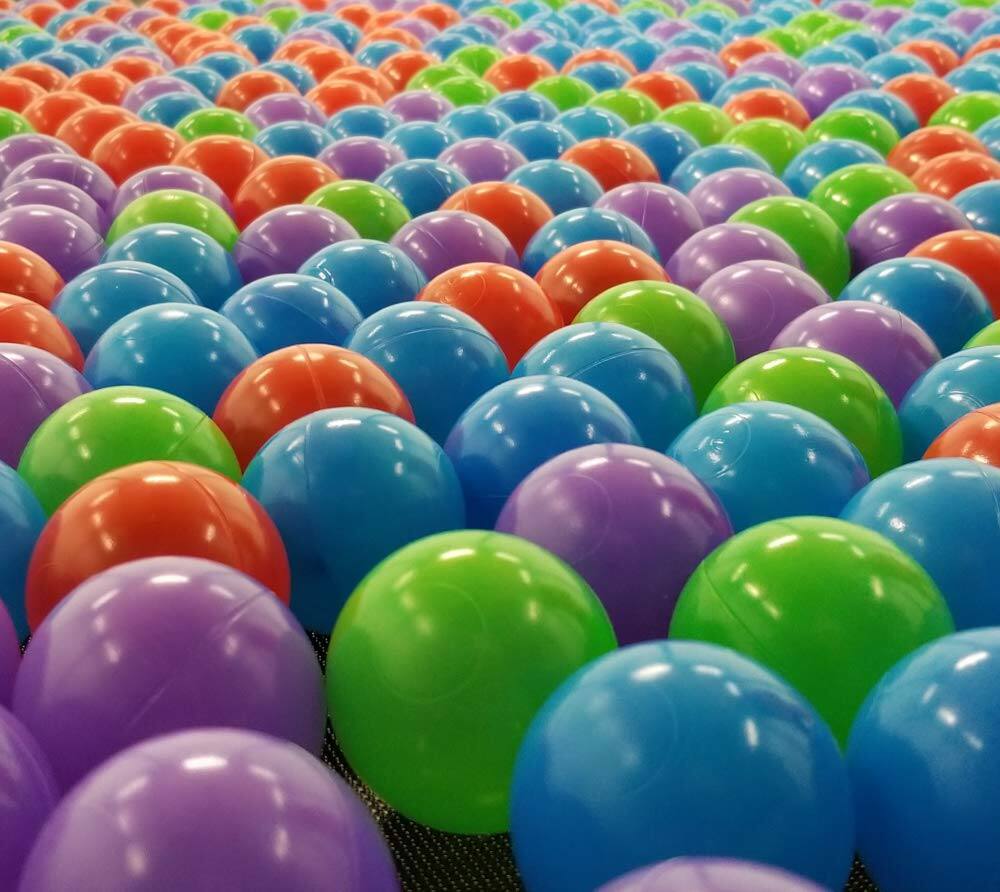 Upper Bounce Crush Proof Plastic Trampoline Pit Balls 