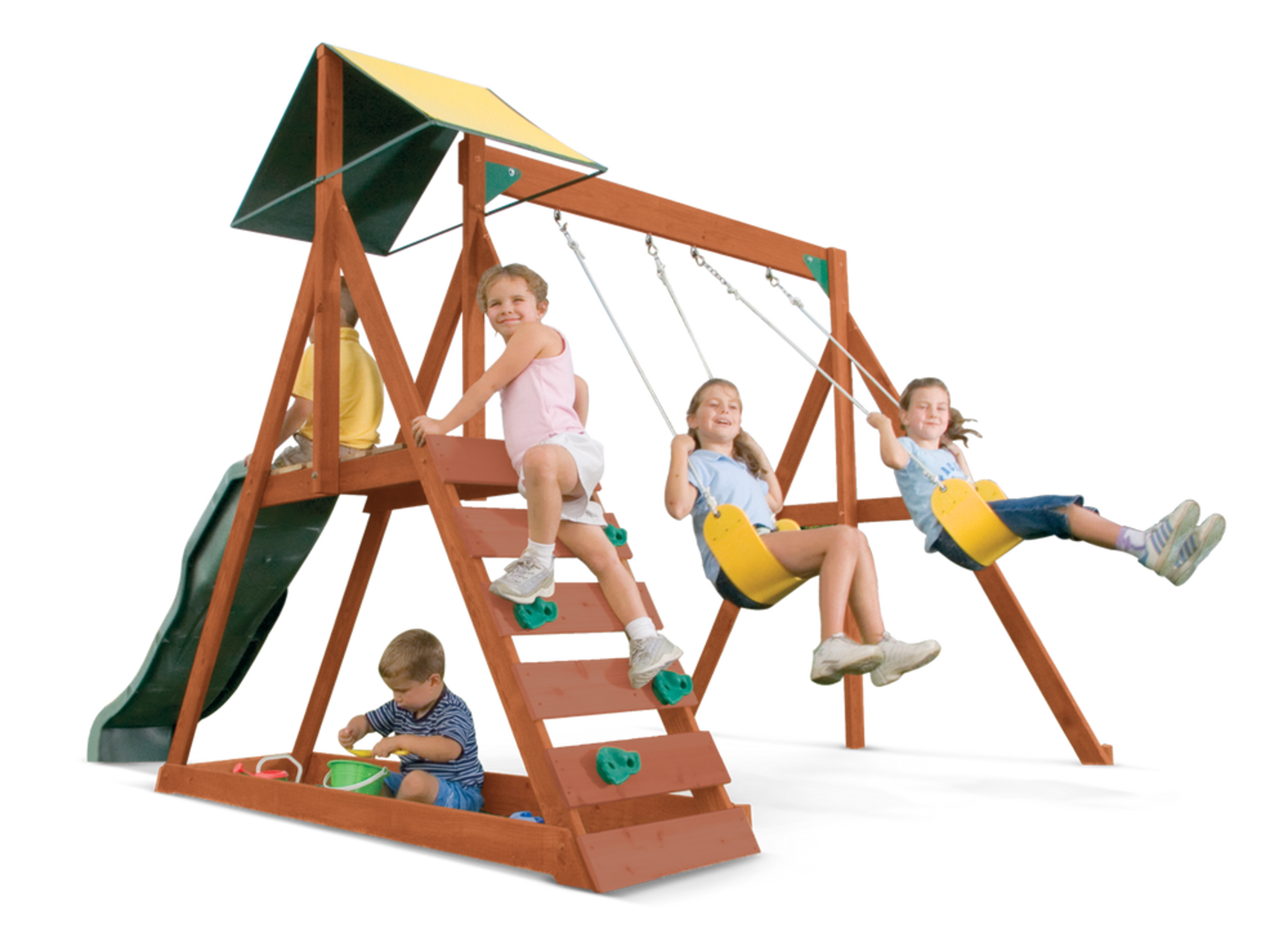 KidKraft Outdoor Sunview Cedar Lumber/Wooden Play Centre, Kids Ages 37