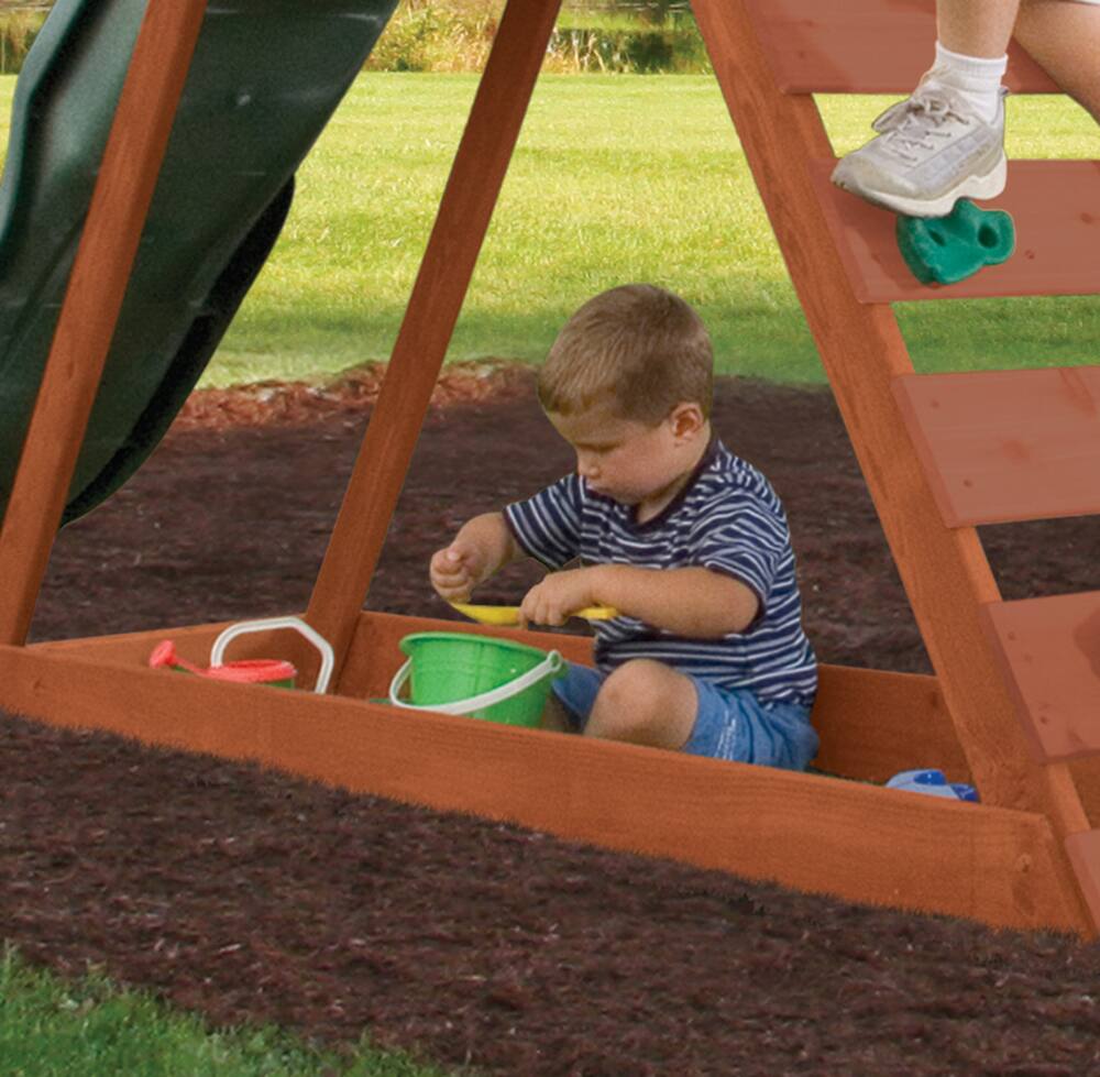 kidkraft sunview wooden play centre