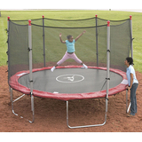 Trampoline Enclosure, 14-ft Front_Flat