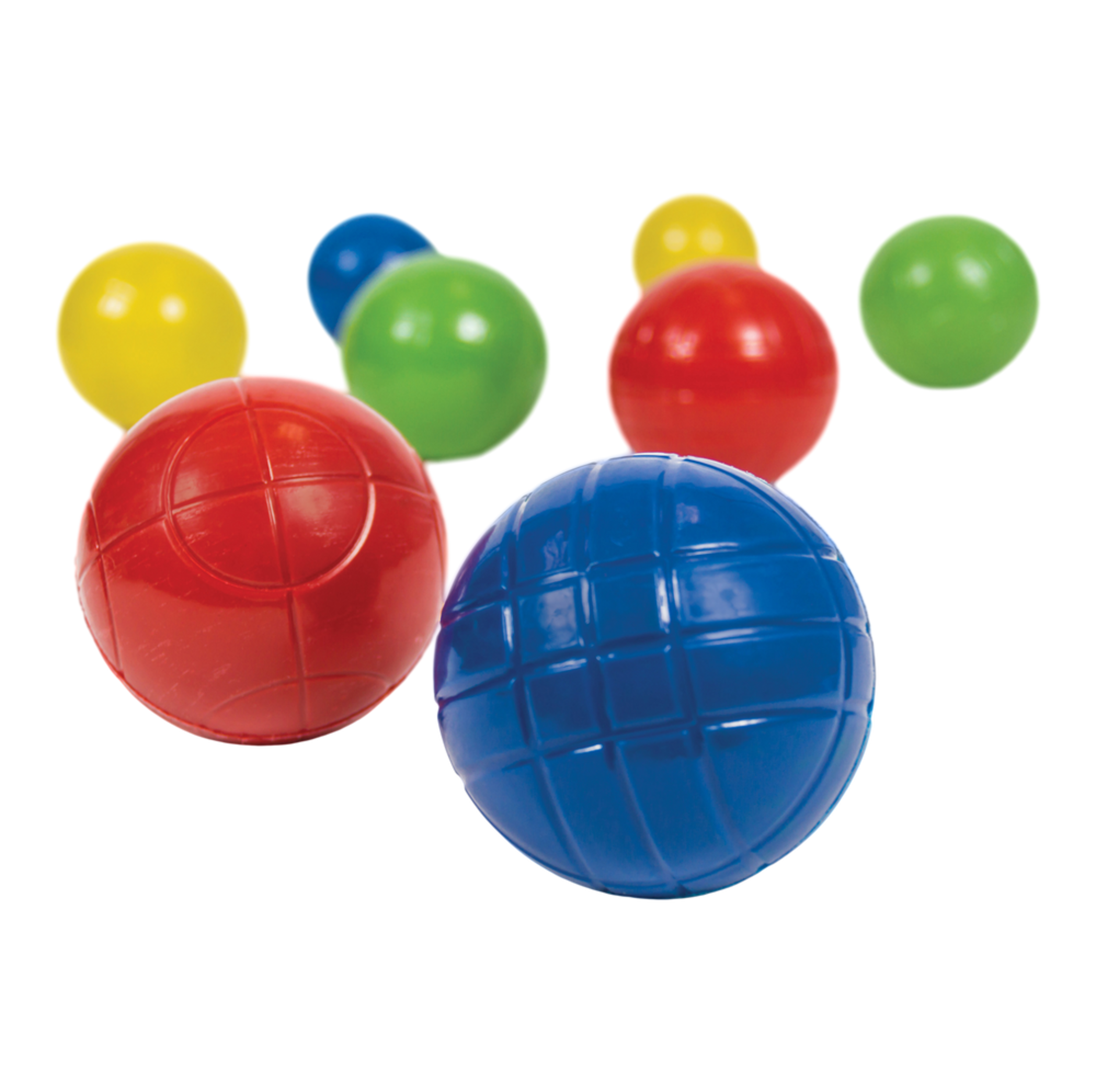 RecTek Outdoor/Indoor Molded Bocce Set, 9pc, includes Storage Bag
