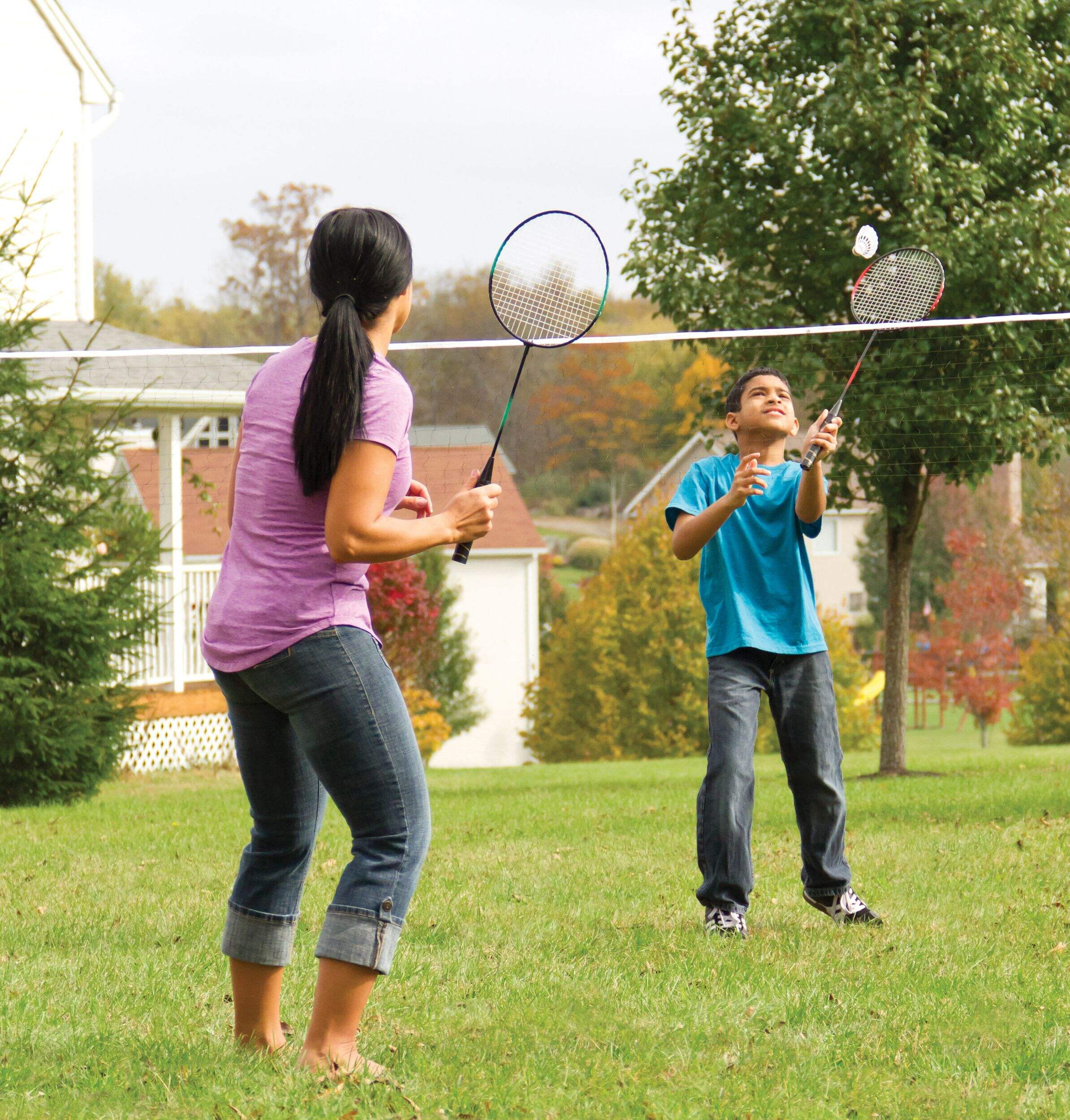 Volleyball/Badminton Combo Set Composite_or_Mixed