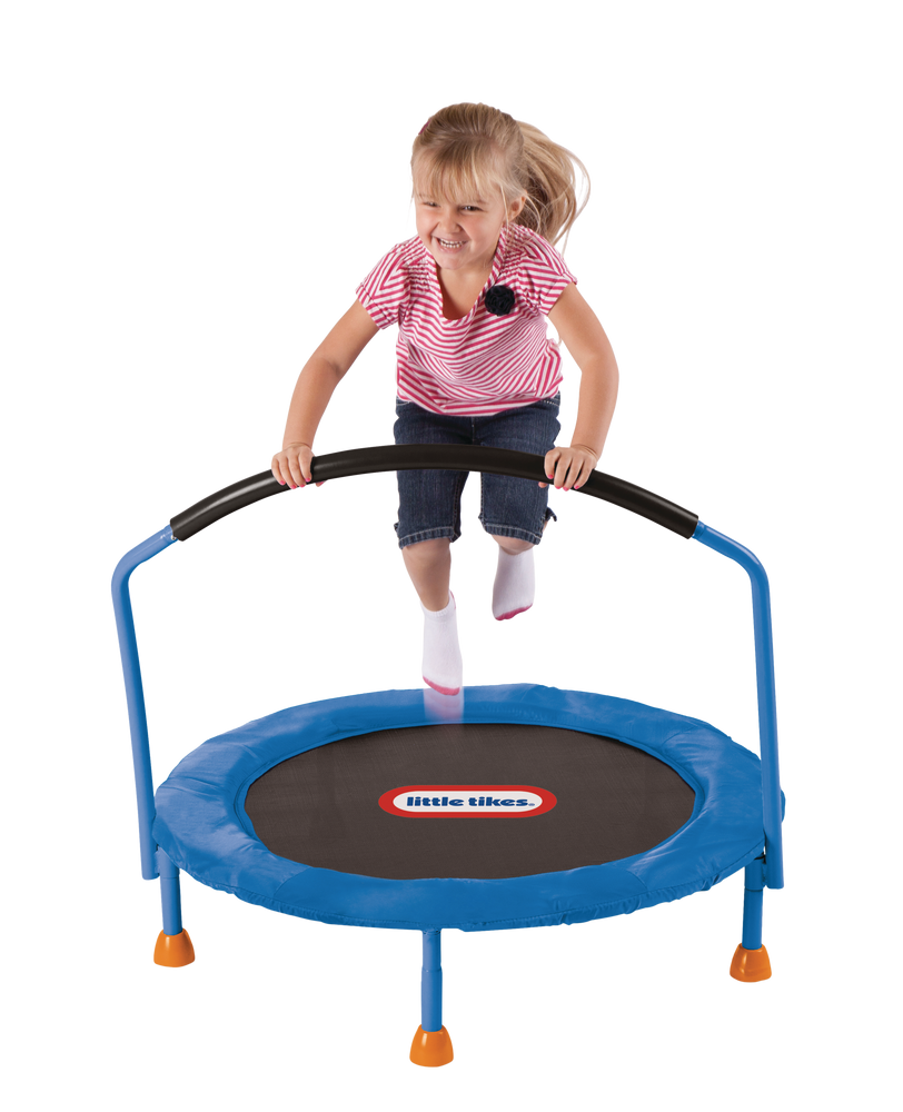 Little Tikes Outdoor/Indoor Portable Bounce Round Trampoline, 3ft