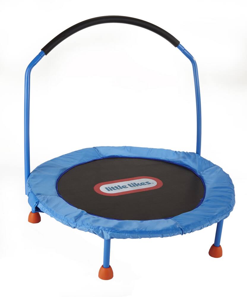 Little Tikes Outdoor/Indoor Portable Bounce Round Trampoline, 3-ft ...