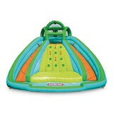 Little Tikes Outdoor Inflatable Rocky Mountain River Race Slide Bouncer, Kids Ages 5+ Front_Flat